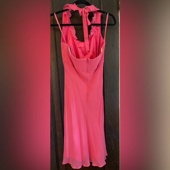 Donna Ricco Pink Ruffle Dress - Picture 2 of 4